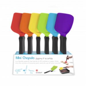 Dreamfarm Mini Chopula. The spatula that slices. The perfect cooking utensil and gift for all chefs. A flexible designed product in a variety of colours.