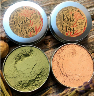 Green clay mask all natural uk made. Shaving soap all natural UK UK-made. Great gifts for mums, sister aunty and grannies