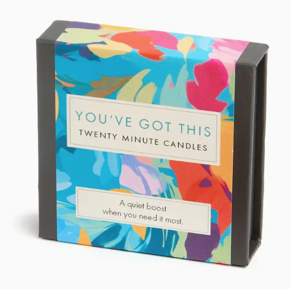 Twenty-minute-candles-you-got-this. A thoughtful gift to support your loved one