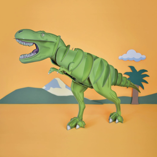 CLOCKWORK SOLDIER Build A Giant Dinosaur Clockwork Solider: `A great craft kit for kids lots of fun when you create your very own Build A Giant Dinosaur