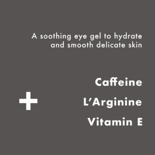Eye gel men, Caffeine eye gel, Anti-fatigue eye gel, Dark circles eye gel, Under eye gel men, Puffiness eye treatment, Eye gel for men 15ml, Men's skincare gift, Men's eye treatment, Vitamin E eye gel, Fine lines eye gel, Men's anti-ageing skincare. UK made