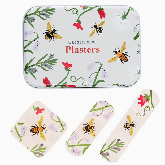 The perfect remedy for minor cuts and scrapes. Neatly stored in a matching metal tin, ideal for keeping them safe and at the ready in the medicine cabinet, or in a bag when out and about. Makes a very Thoughtful & useful gift